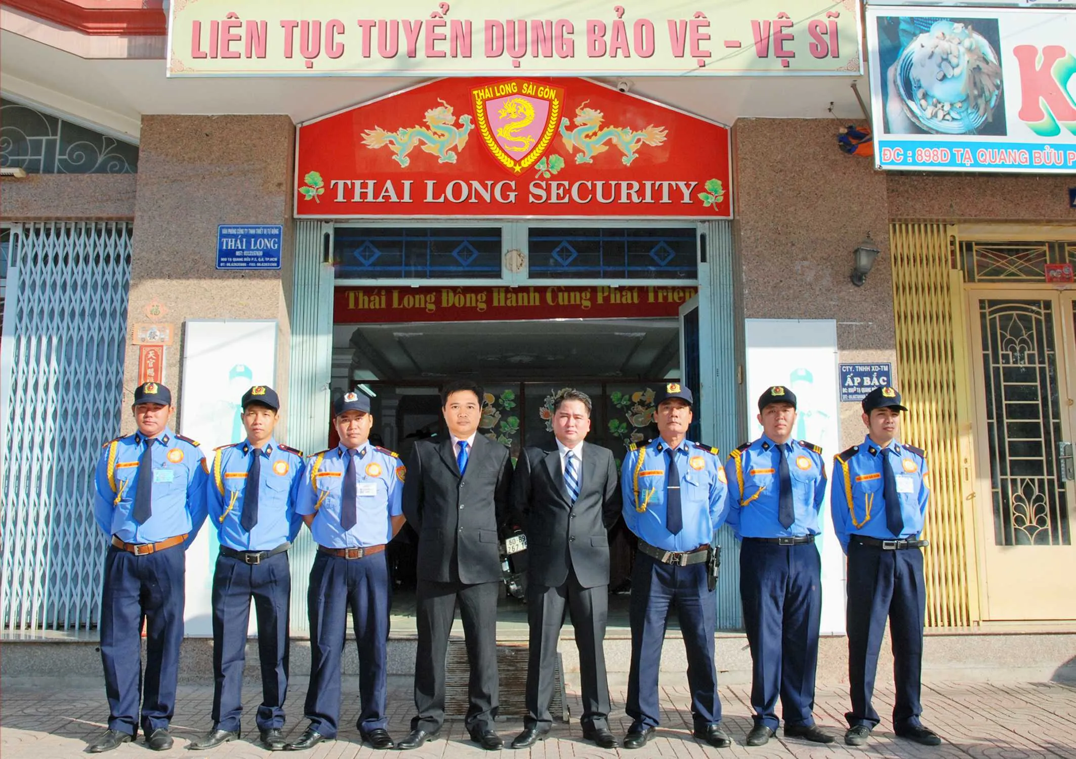 Công ty TNHH Dịch Vụ Bảo Vệ Thái Long Sài Gòn
