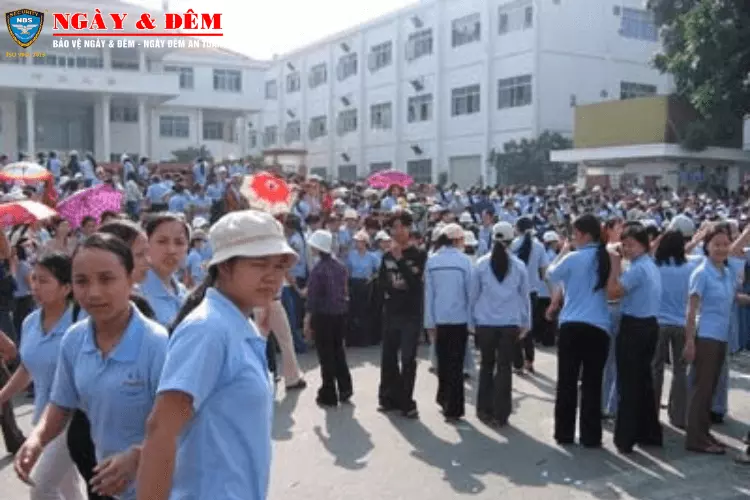 Khắc phục sự cố công nhân đình công gây rối