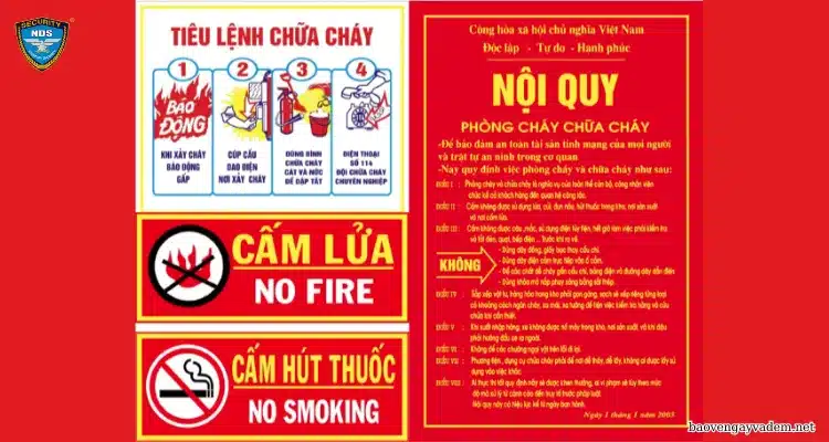 Các Bước Trong Tiêu Lệnh Chữa Cháy