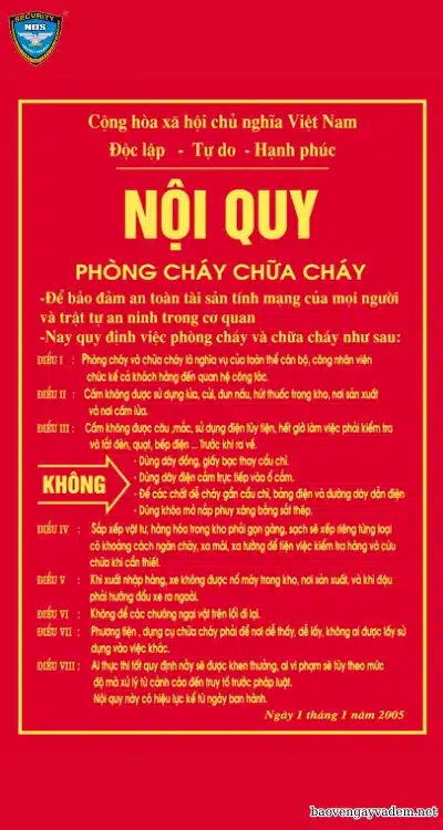 Các Bước Trong Tiêu Lệnh Chữa Cháy