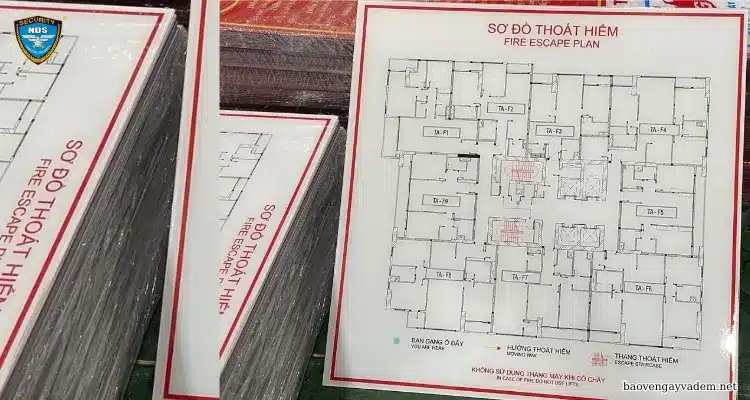 Sơ đồ thoát hiểm nhà xưởng